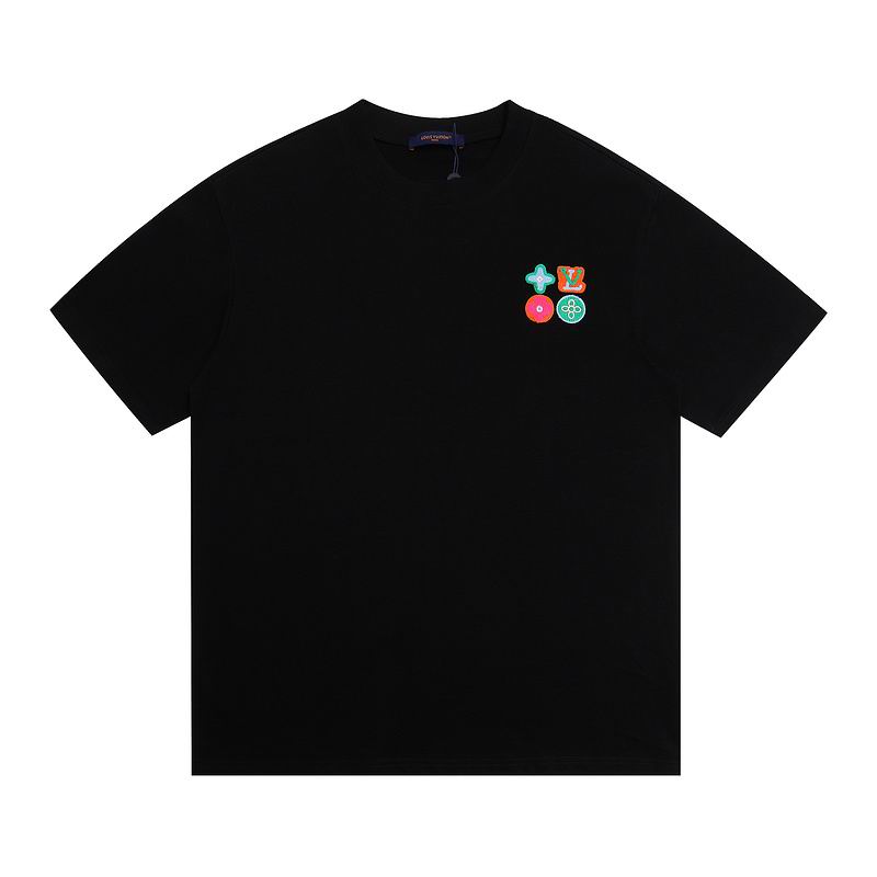 Wholesale High-quality Cheap LV Short Sleeve Crew Neck T-Shirts for sale