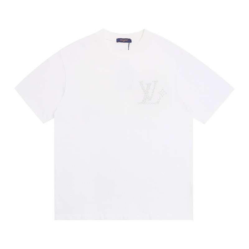 Wholesale High-quality Cheap LV Short Sleeve Crew Neck T-Shirts for sale
