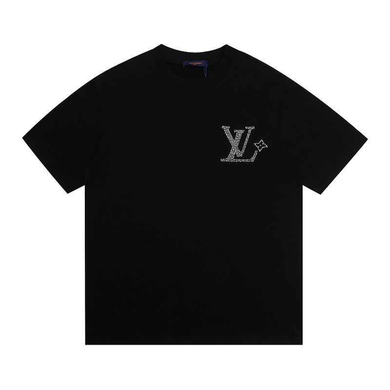 Wholesale High-quality Cheap LV Short Sleeve Crew Neck T-Shirts for sale