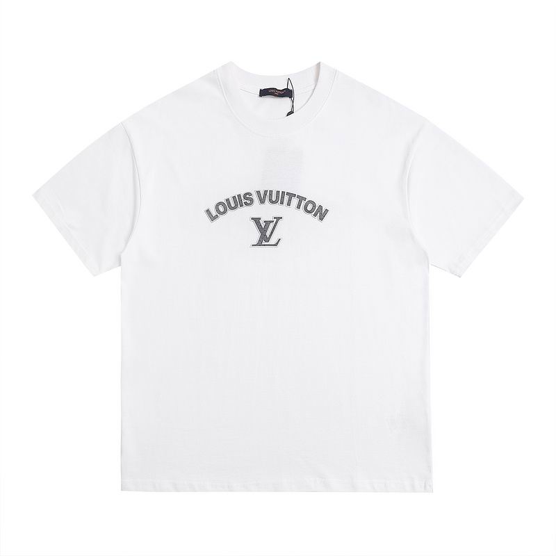 Wholesale High-quality Cheap LV Short Sleeve Crew Neck T-Shirts for sale