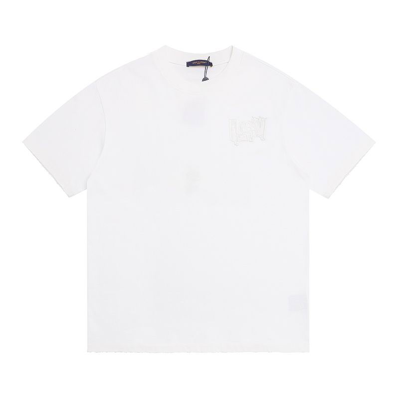 Wholesale High-quality Cheap LV Short Sleeve Crew Neck T-Shirts for sale