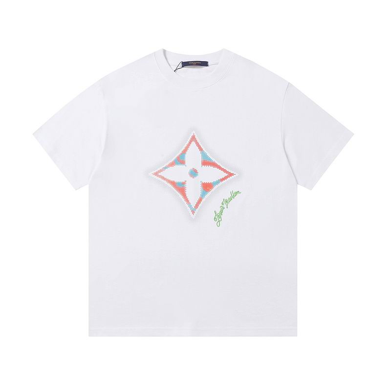 Wholesale High-quality Cheap LV Short Sleeve Crew Neck T-Shirts for sale