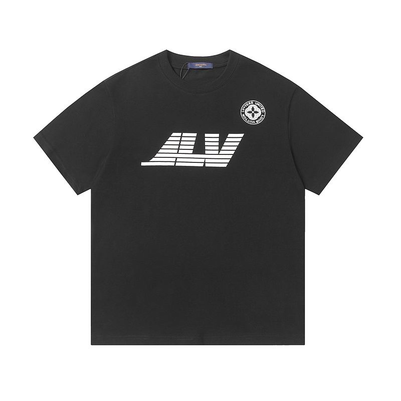 Wholesale High-quality Cheap LV Short Sleeve Crew Neck T-Shirts for sale