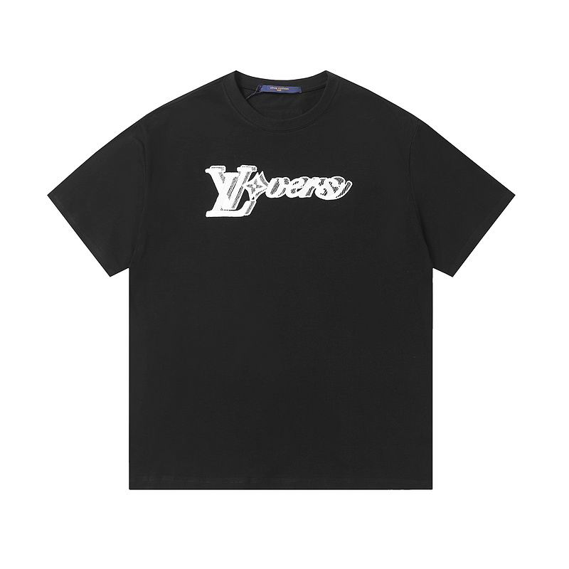 Wholesale High-quality Cheap LV Short Sleeve Crew Neck T-Shirts for sale