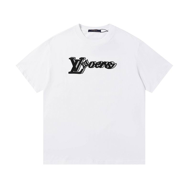 Wholesale High-quality Cheap LV Short Sleeve Crew Neck T-Shirts for sale