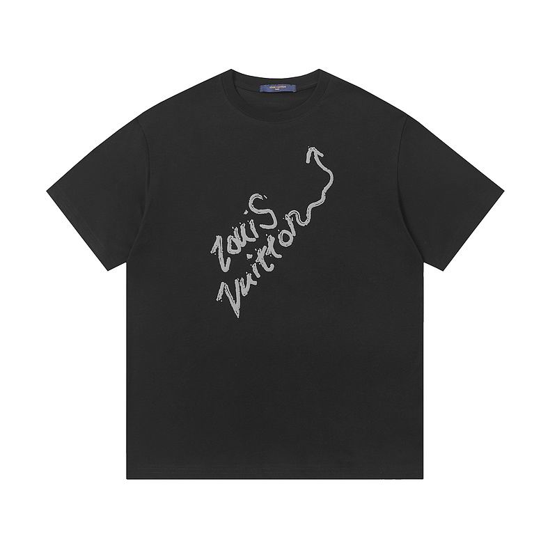 Wholesale High-quality Cheap LV Short Sleeve Crew Neck T-Shirts for sale