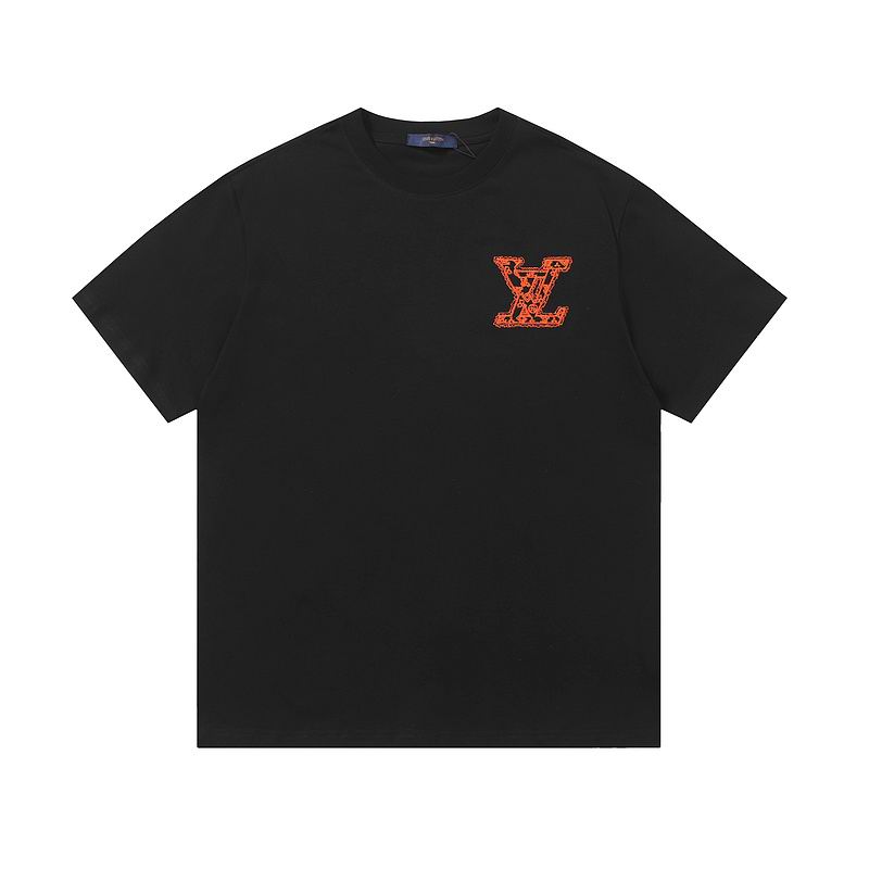 Wholesale High-quality Cheap LV Short Sleeve Crew Neck T-Shirts for sale