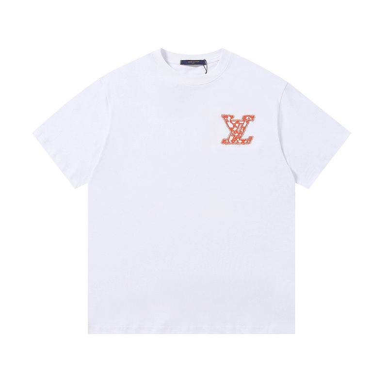 Wholesale High-quality Cheap LV Short Sleeve Crew Neck T-Shirts for sale