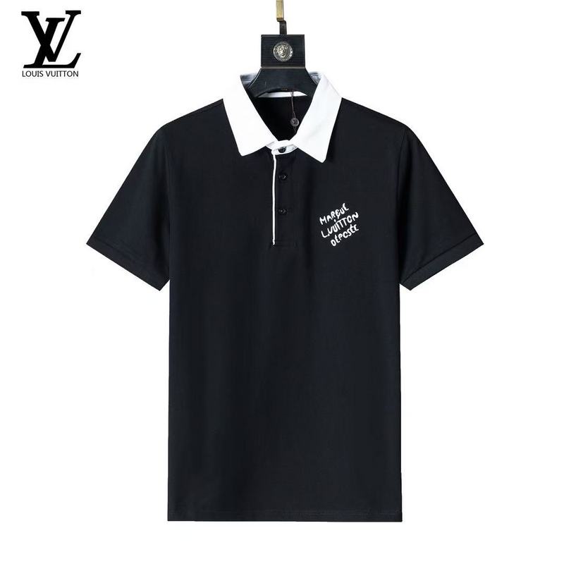 Wholesale High-quality Cheap Louis Vuitton Short Sleeve Lapel Replica Designer T-Shirts for sale