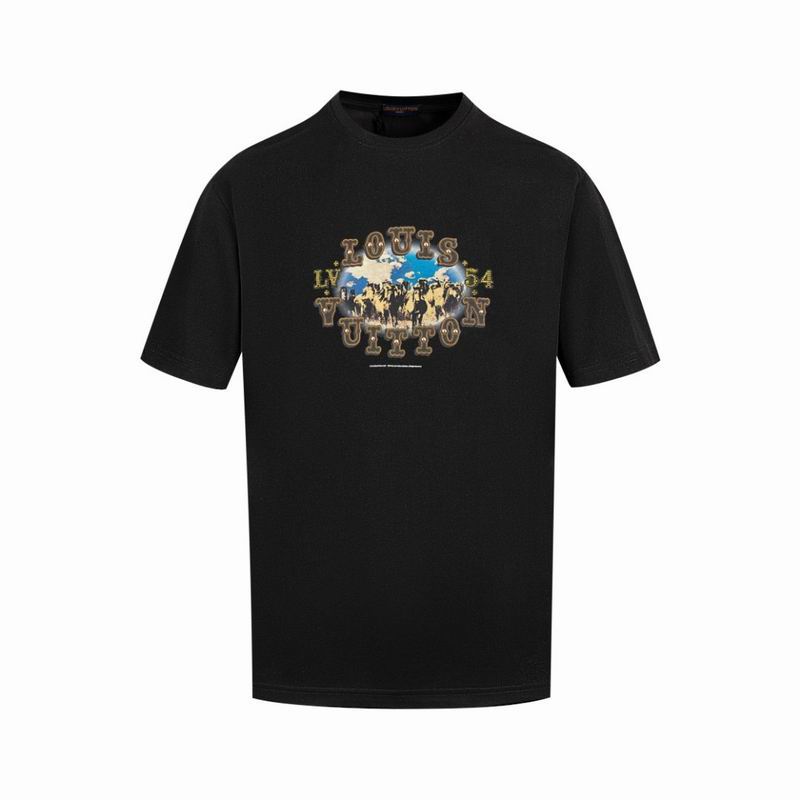 Wholesale High-quality Fashion Louis Vuitton Short Sleeve Replica T Shirts for sale