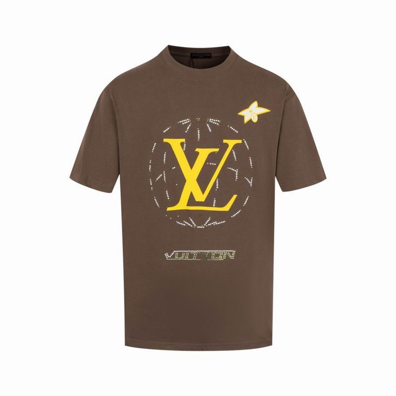 Wholesale High-quality Fashion Louis Vuitton Short Sleeve Replica T Shirts for sale