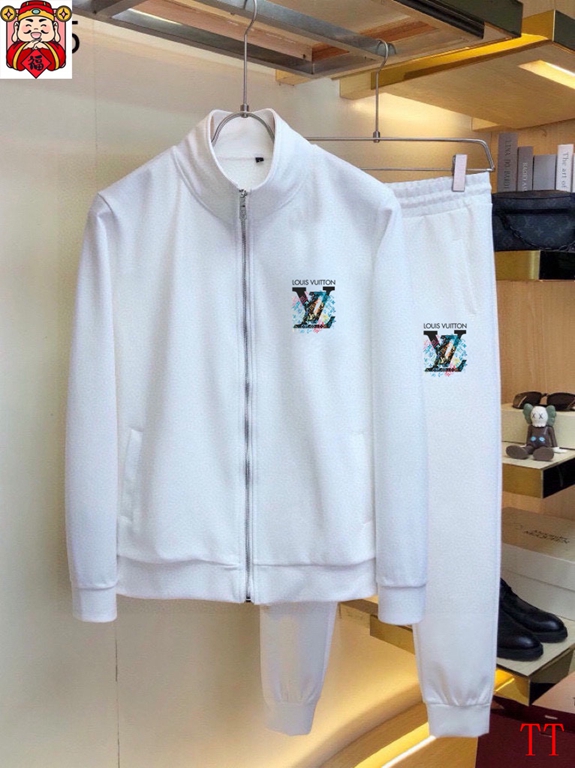 Wholesale High-quality LV Long Sleeve Replica Designer Tracksuits for sale