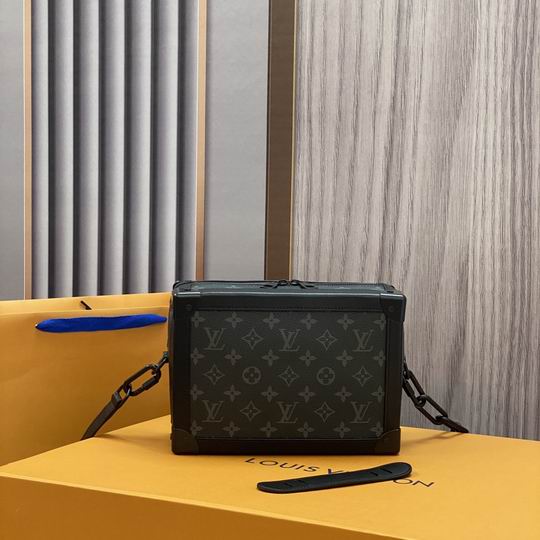 LV Soft Trunk Monogram Eclipse Canvas M44730