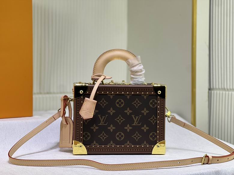 Wholesale Cheap Aaa Louis Vuitton Petite Valise Monogram Canvas Trunks and Boxes for sale