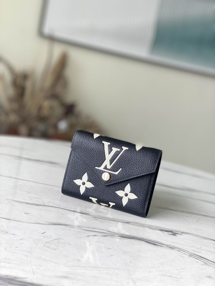 Wholesale Cheap Louis Vuitton Victorine Wallet Monogram Empreinte Leather Wallets for Sale