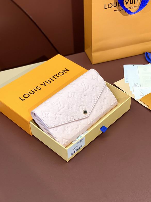 Wholesale Cheap AAA Louis Vuitton Sarah Empreinte Monogram M83443 Wallets Card Holder for Sale