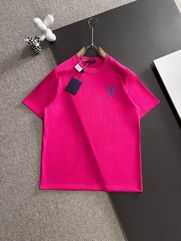 Wholesale High-quality Cheap LV Women's Short Sleeve Crew Neck Replica Designer T Shirts for sale