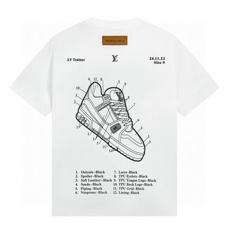 Wholesale Cheap Lv womens Designer Short Sleeve T shirts for Sale