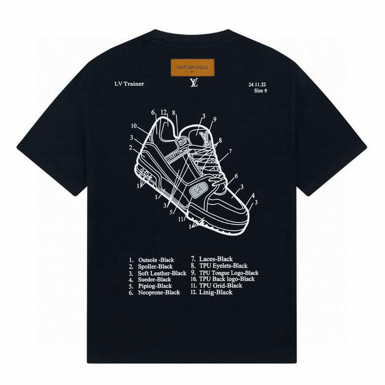 Wholesale Cheap Lv womens Designer Short Sleeve T shirts for Sale