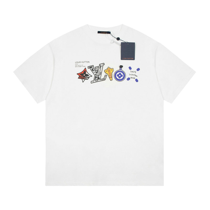 Wholesale Cheap Louis Vuitton Short Sleeve Replica T Shirts for Sale