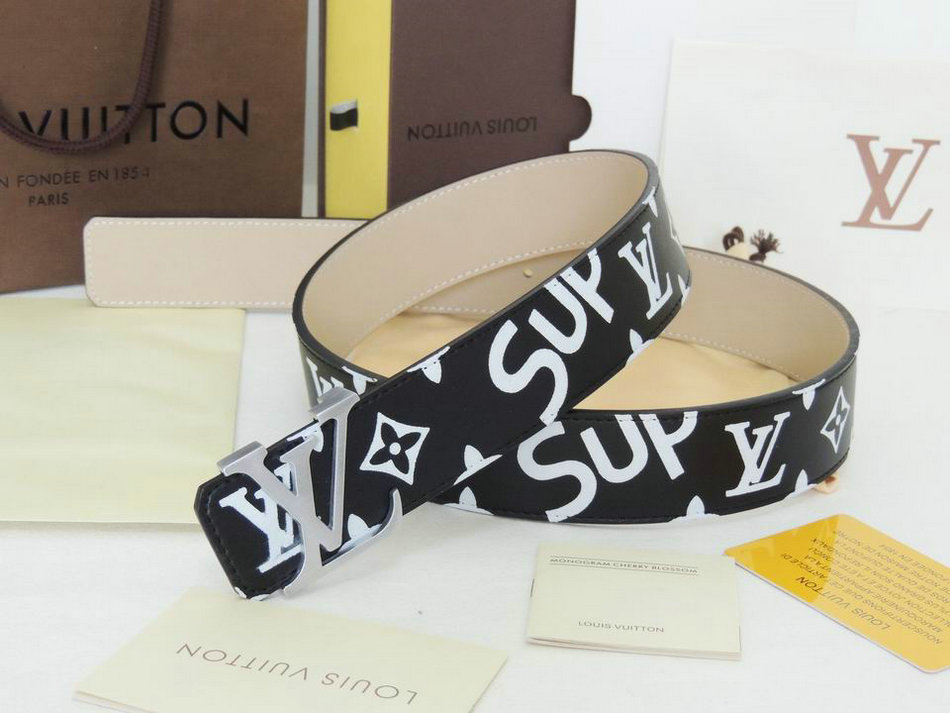 Wholesale Supreme Louis Vuitton Belt Replica For Sale-619
