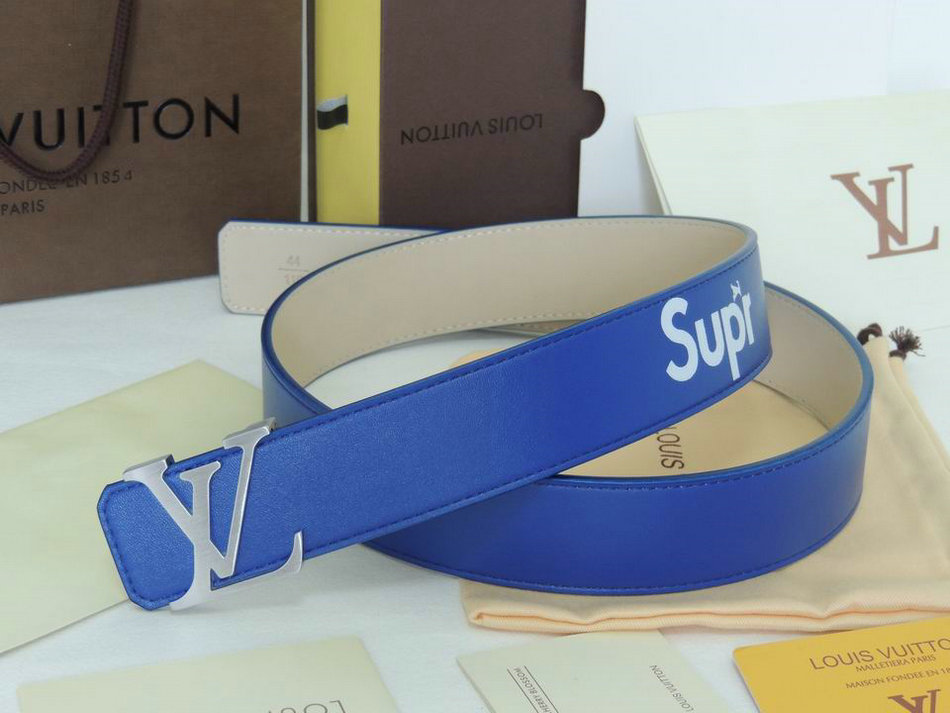 Wholesale Supreme Louis Vuitton Belt Replica For Sale-625