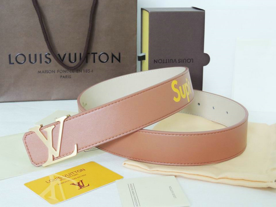 Wholesale Supreme Louis Vuitton Belt Replica For Sale-626