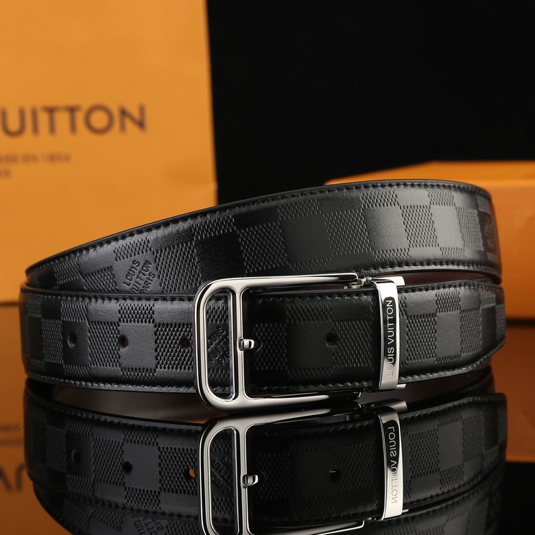 Wholesale Cheap Lv Leather Belts AAAA+ for sale