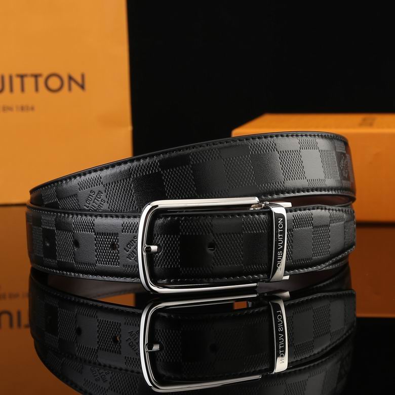 Wholesale Cheap Lv Leather Belts AAAA+ for sale