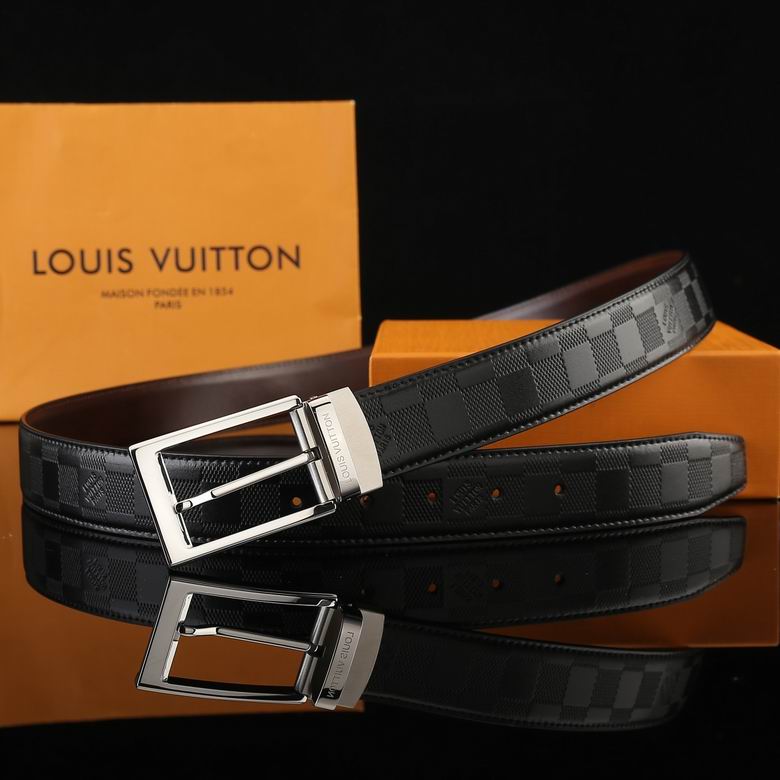 Wholesale Cheap Lv Leather Belts AAAA+ for sale