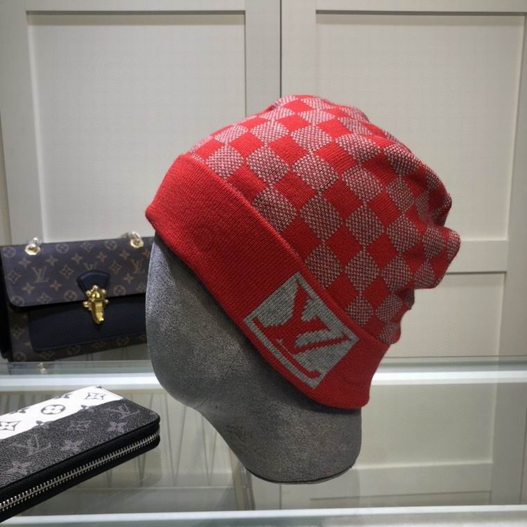 Wholesale Cheap Lv Designer Cashmere Beanies for Sale