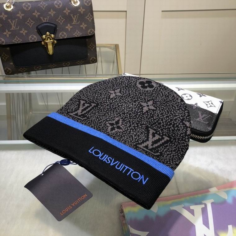 Wholesale Cheap Lv Designer Cashmere Beanies for Sale