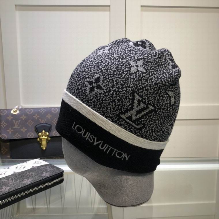 Wholesale Cheap Lv Designer Cashmere Beanies for Sale