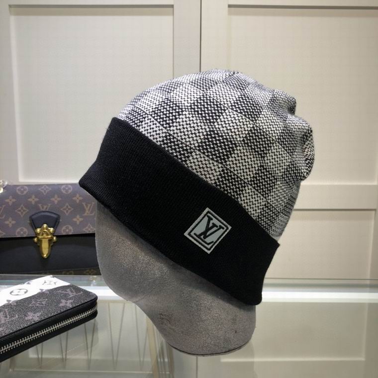 Wholesale Cheap Lv Designer Cashmere Beanies for Sale