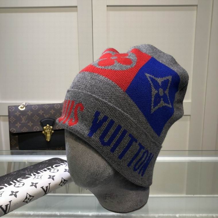 Wholesale Cheap Lv Designer Cashmere Beanies for Sale