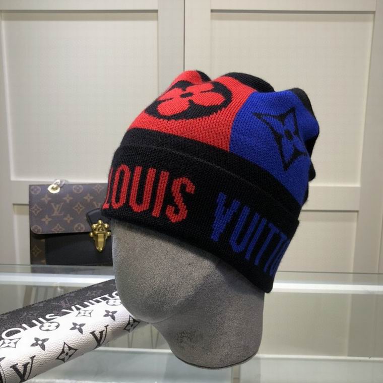 Wholesale Cheap Lv Designer Cashmere Beanies for Sale