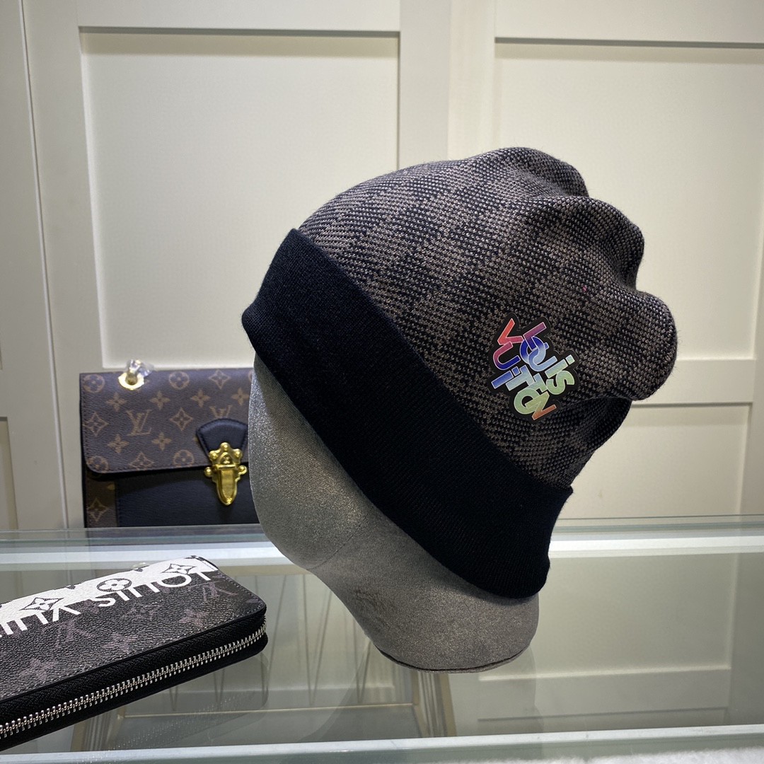 Wholesale Cheap Lv Designer Cashmere Beanies for Sale