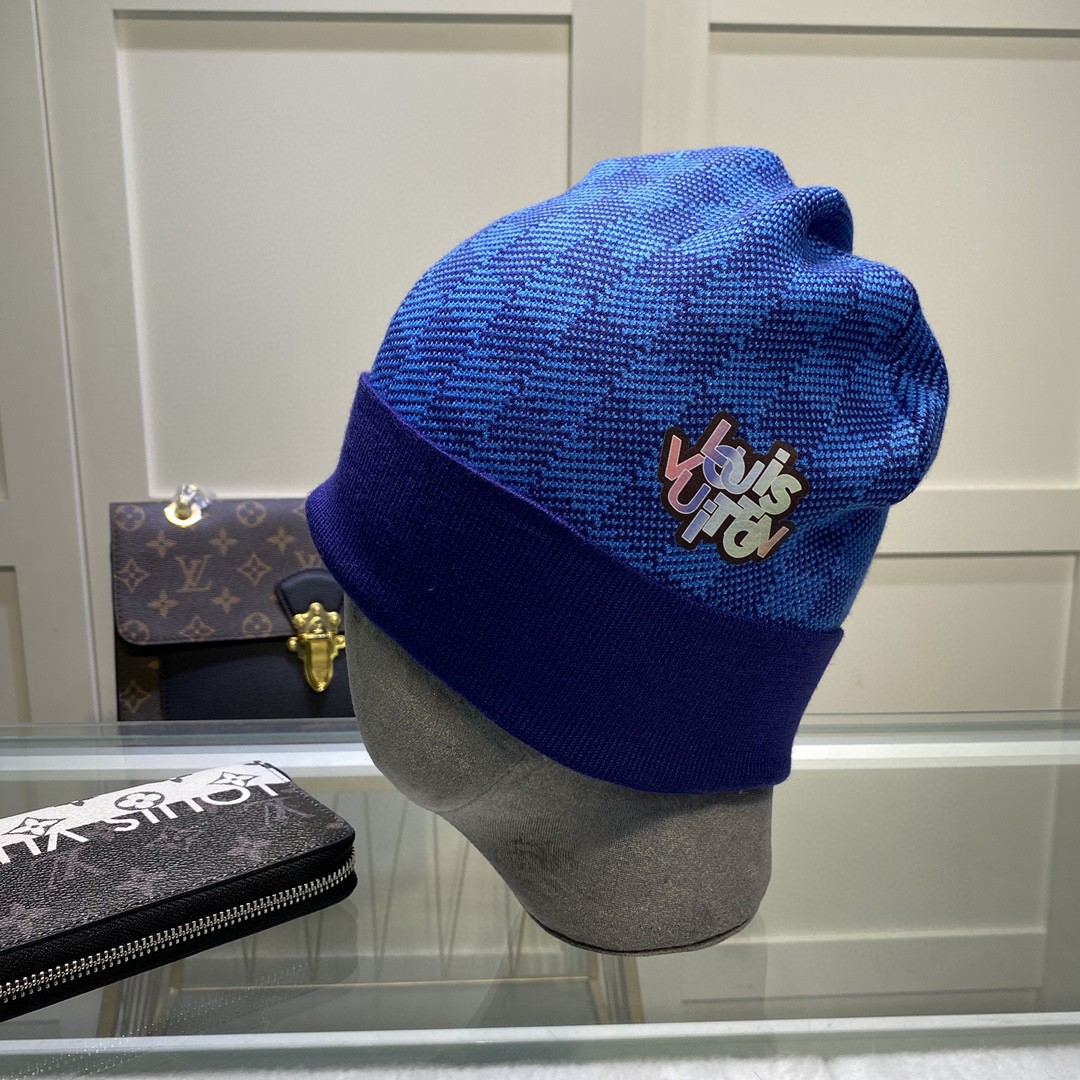Wholesale Cheap Lv Designer Cashmere Beanies for Sale