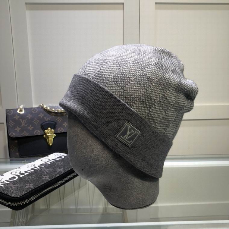 Wholesale Cheap Lv Designer Cashmere Beanies for Sale