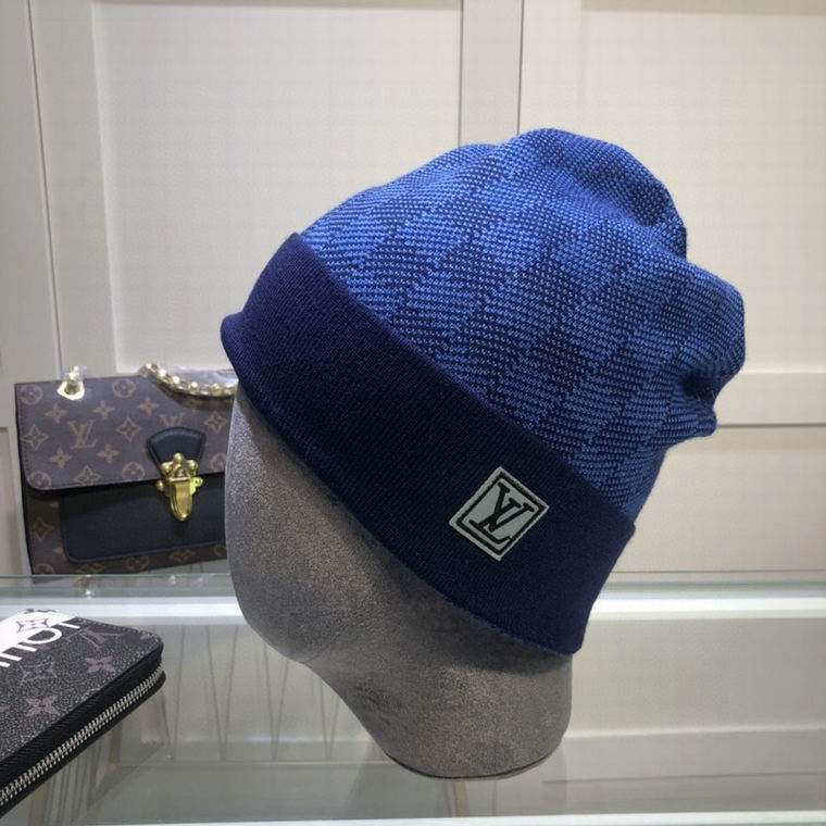 Wholesale Cheap Lv Designer Cashmere Beanies for Sale