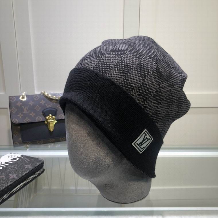 Wholesale Cheap Lv Designer Cashmere Beanies for Sale