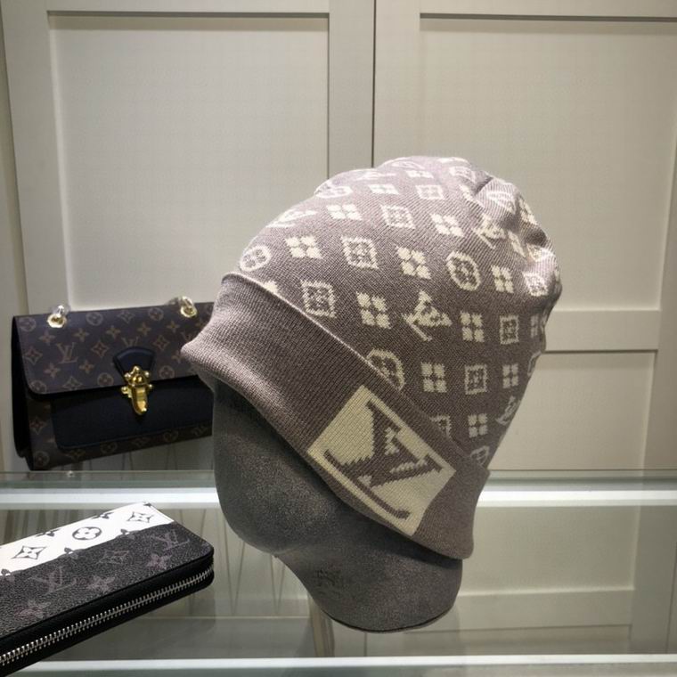 Wholesale Cheap Lv Designer Cashmere Beanies for Sale