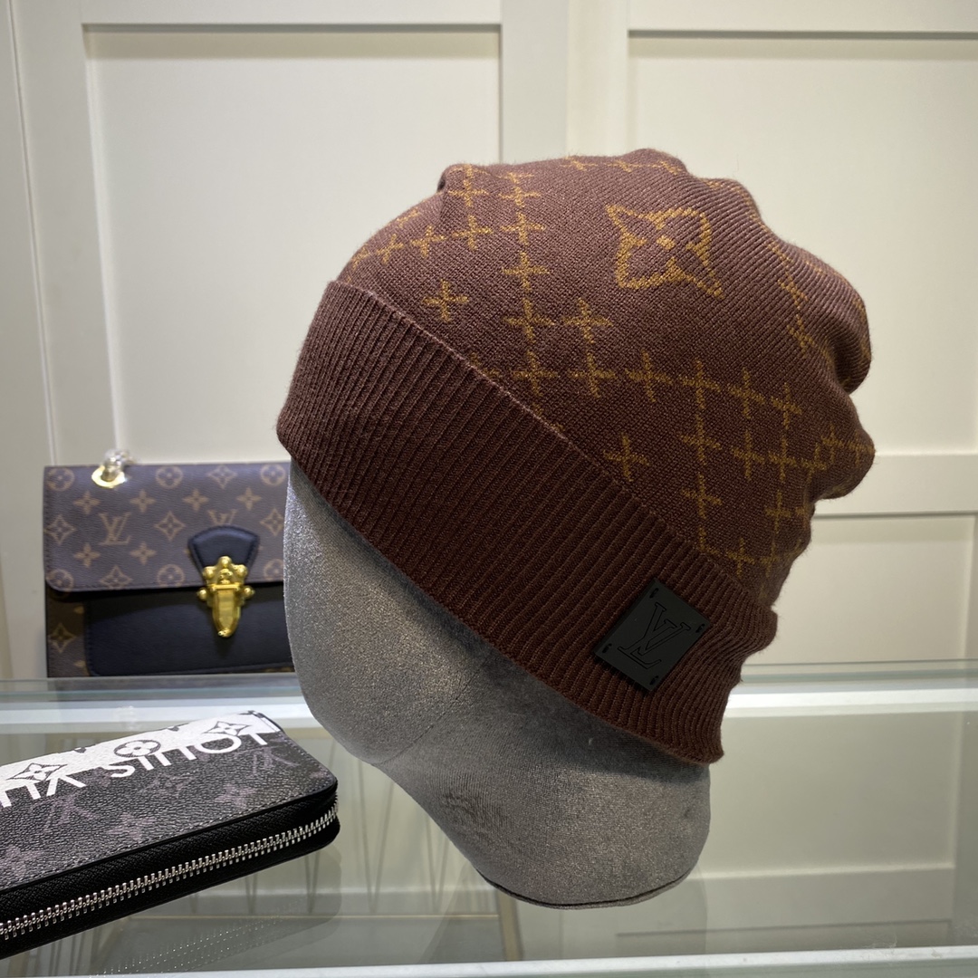 Wholesale Cheap Lv Designer Cashmere Beanies for Sale