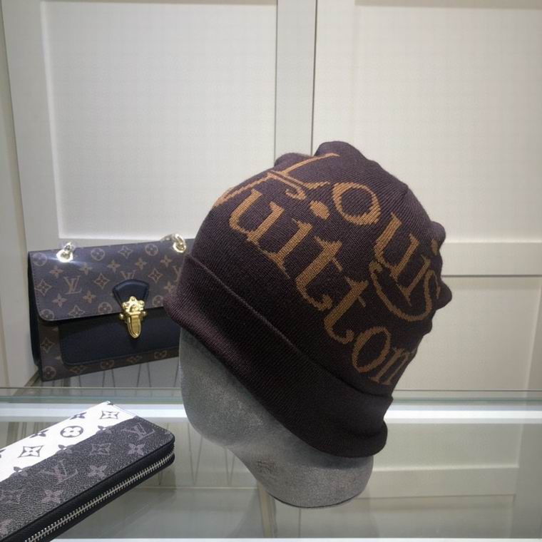 Wholesale Cheap Lv Designer Cashmere Beanies for Sale