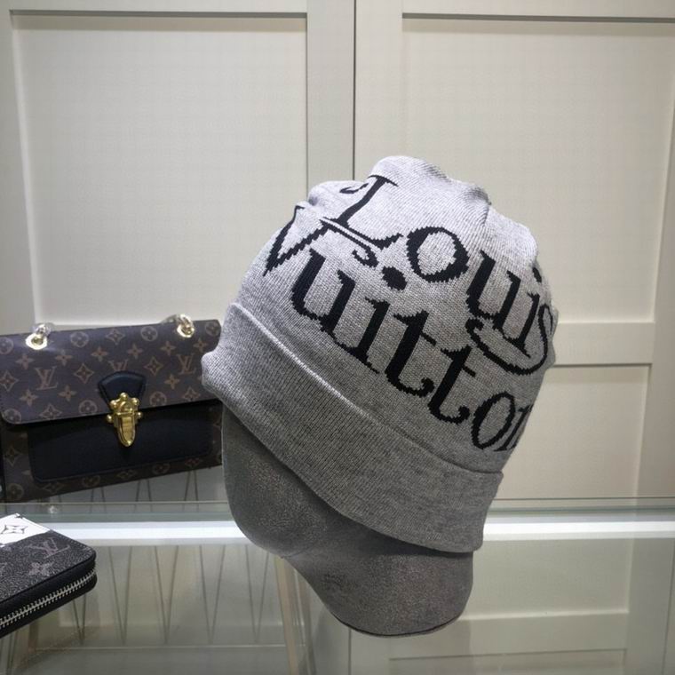 Wholesale Cheap Lv Designer Cashmere Beanies for Sale