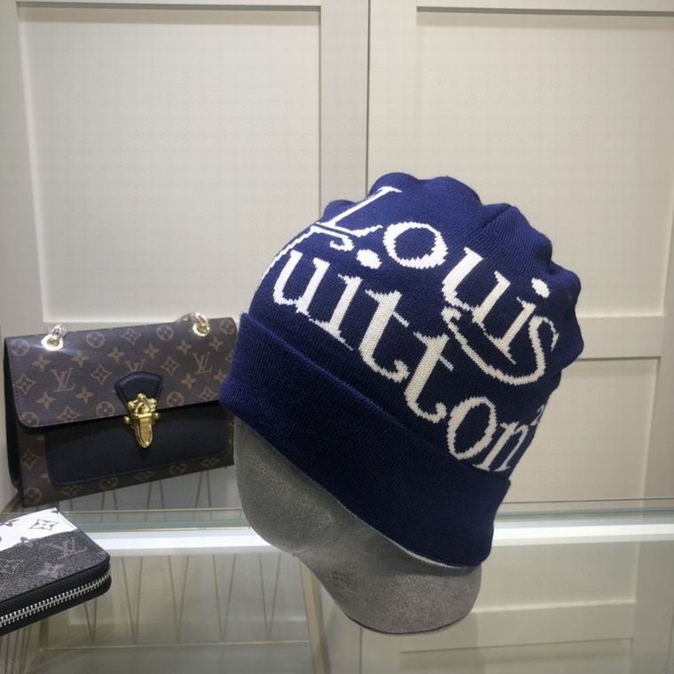 Wholesale Cheap Lv Designer Cashmere Beanies for Sale
