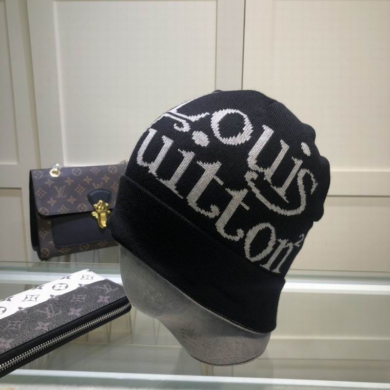 Wholesale Cheap Lv Designer Cashmere Beanies for Sale