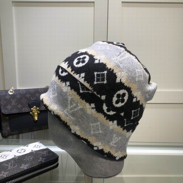 Wholesale Cheap Lv Designer Cashmere Beanies for Sale