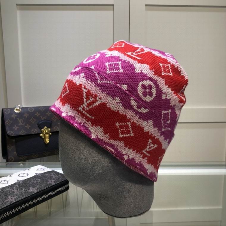 Wholesale Cheap Lv Designer Cashmere Beanies for Sale