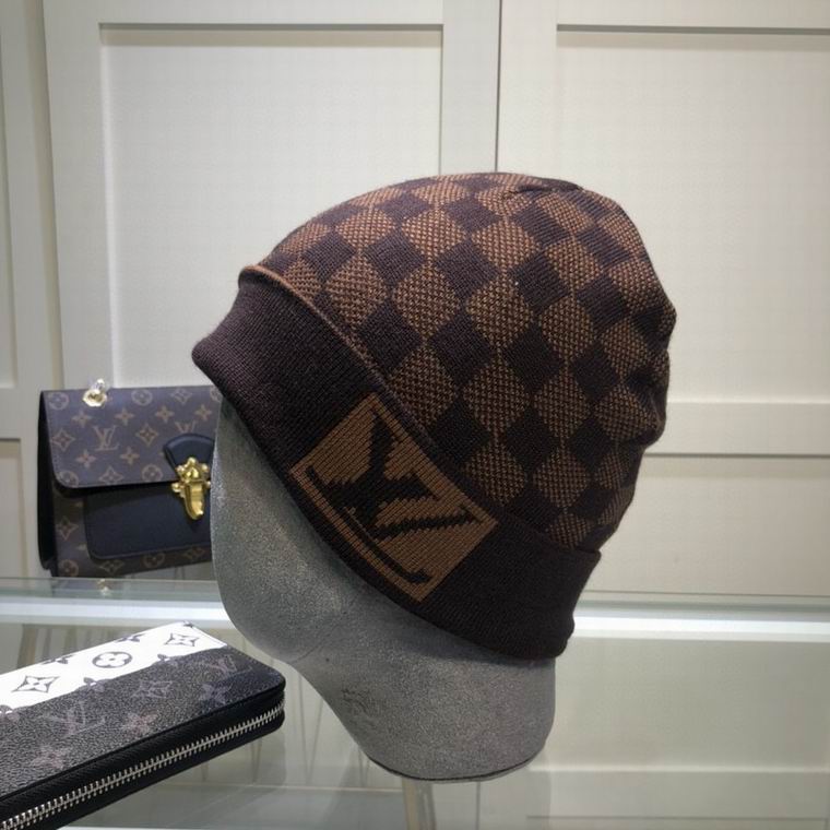 Wholesale Cheap Lv Designer Cashmere Beanies for Sale